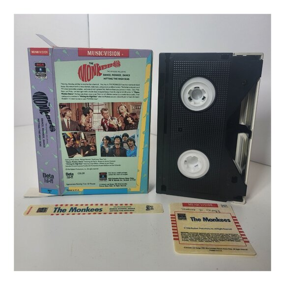 The Monkees BETA Tape Betamax (Not VHS) I'm a Believer - Picture 2 of 2